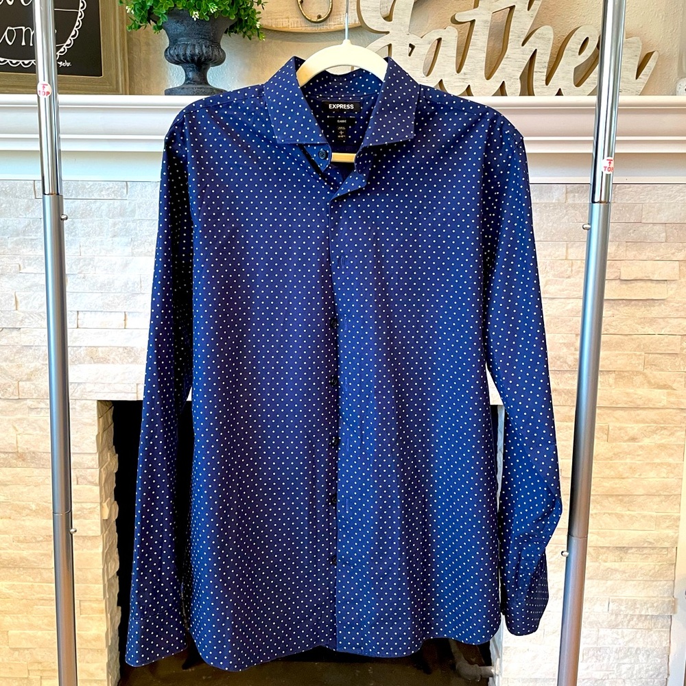 Men’s large Express button down shirt